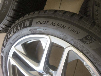 Cerchi in lega originali Mercedes GLC63 AMG X253 C253 da 20 pollici, ruote invernali, pneumatici invernali