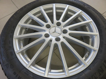 Cerchi in lega originali Mercedes GLA X156, ruote invernali, pneumatici invernali 215 55 R18 pollici 7 mm