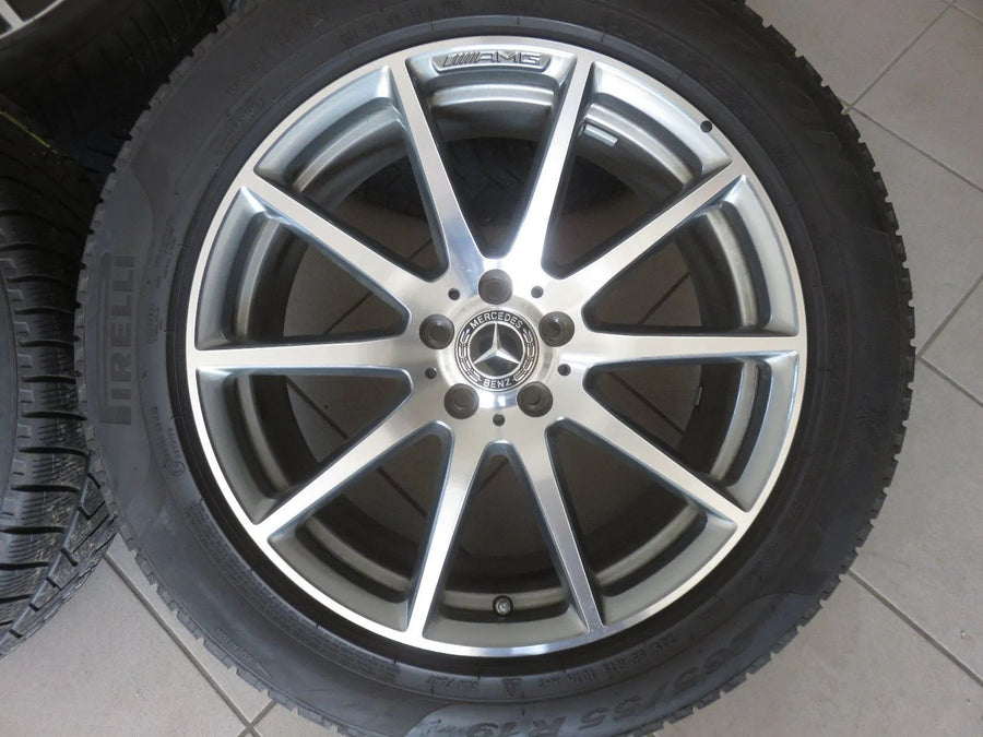 Original Mercedes GLC63 AMG X253 C253 Alufelgen A2534013400 Winterreifen