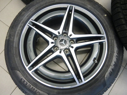 Cerchi in lega originali Mercedes EQC W293 N293 AMG, pneumatici invernali, ruote invernali, 7 mm