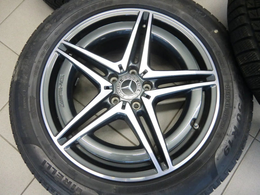 Cerchi in lega originali Mercedes EQC W293 N293 AMG, pneumatici invernali, ruote invernali, 7 mm