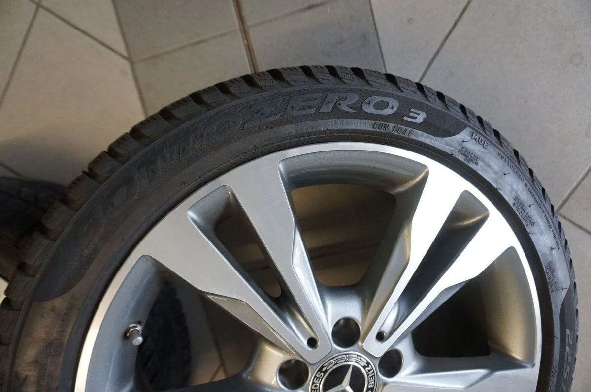 Cerchi originali Mercedes Classe C W205 S205 da 18 pollici in lega, ruote invernali, pneumatici invernali Visualizzazione dettagliata 2