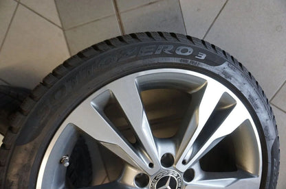 Cerchi originali Mercedes Classe C W205 S205 da 18 pollici in lega, ruote invernali, pneumatici invernali