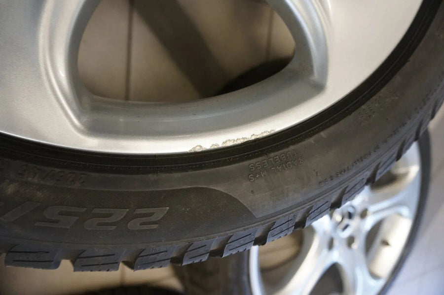 Original Mercedes C-Klasse W205 18 Zoll Alufelgen Winterräder Winterreifen