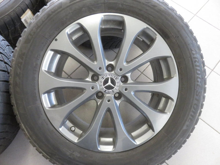 Jantes en aluminium de 18 pouces d'origine Mercedes GLC W253 X253 C253 avec pneus hiver