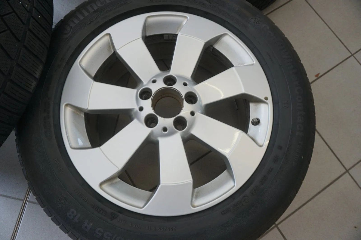 Cerchi in lega originali Mercedes ML GLE W166, ruote invernali, pneumatici invernali, 255 55 R18 pollici Visualizzazione dettagliata 5