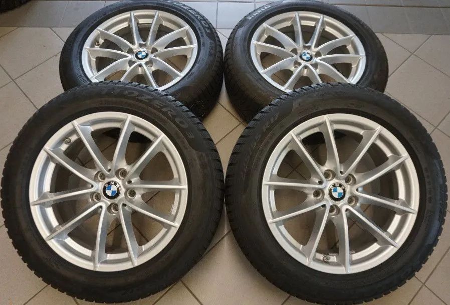 Original BMW 5er G30 G31 Alufelgen Winterräder Winterreifen RFT 225 55 R17 7mm