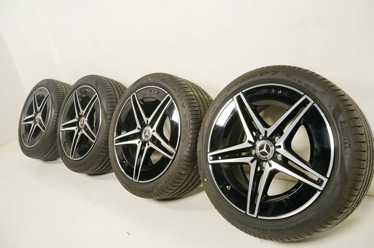 Mercedes C Class W206 summer tires, summer wheels AMG 18 inch Detailansicht 8