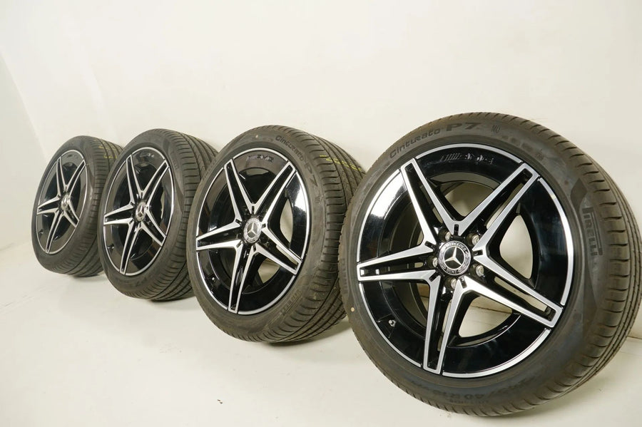 Mercedes C Class W206 summer tires, summer wheels AMG 18 inch