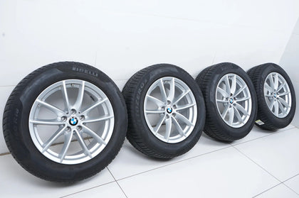 Pneus hiver BMW X3 X4 G01 G02, jantes hiver 225/60/18 pouces