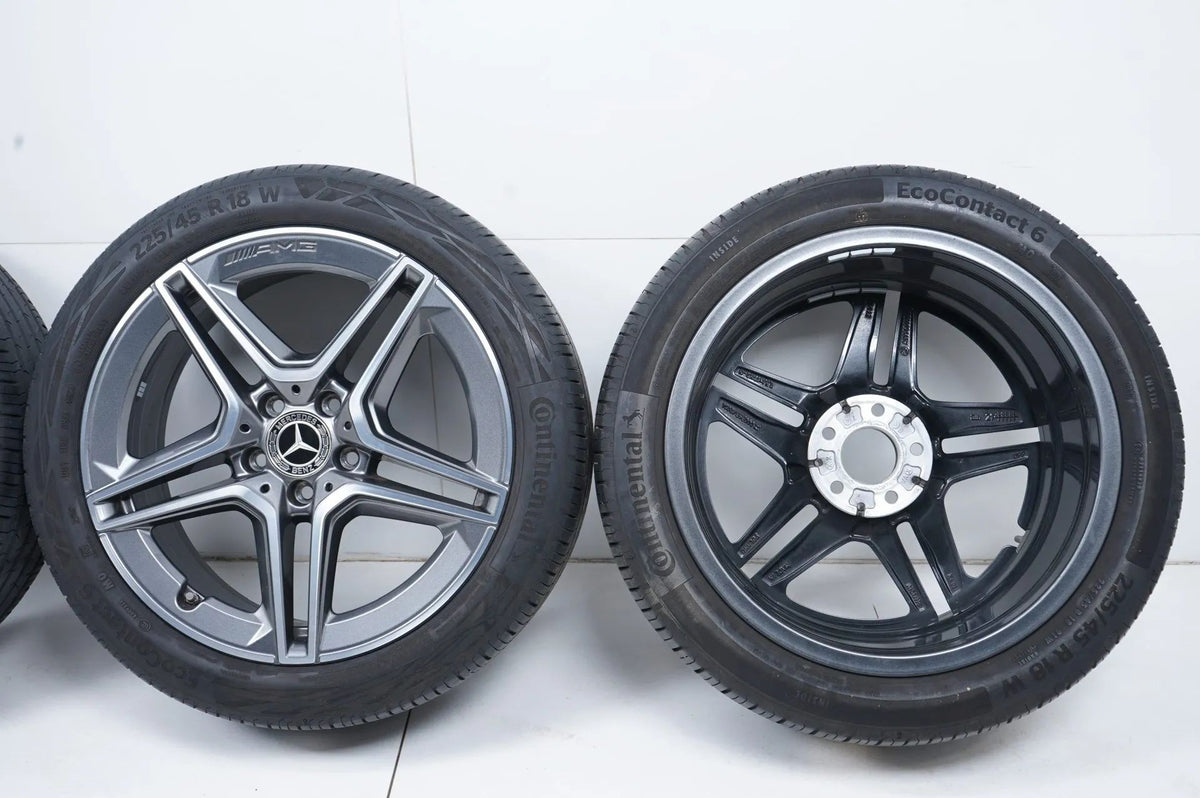 Mercedes A-Class W177 CLA C118 TOP 18-inch AMG Alloy Wheels Summer Tires 225 45 R18 Detailansicht 15