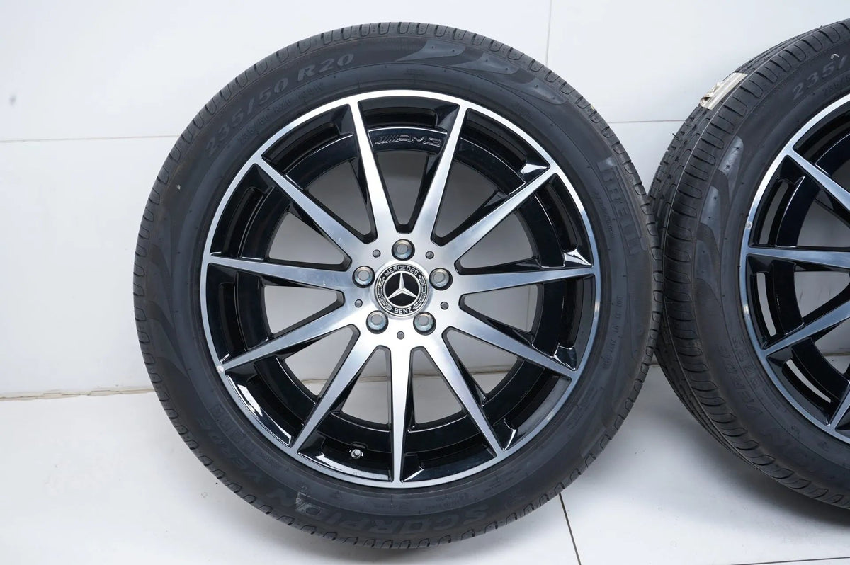 Cerchi in lega AMG originali Mercedes EQC N293 da 20 pollici, ruote estive e pneumatici estivi Visualizzazione dettagliata 3