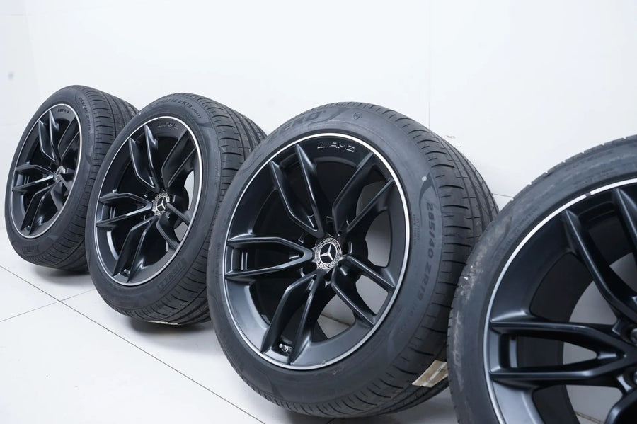 New Mercedes AMG GT W290 summer wheels, summer tires, 19 inch