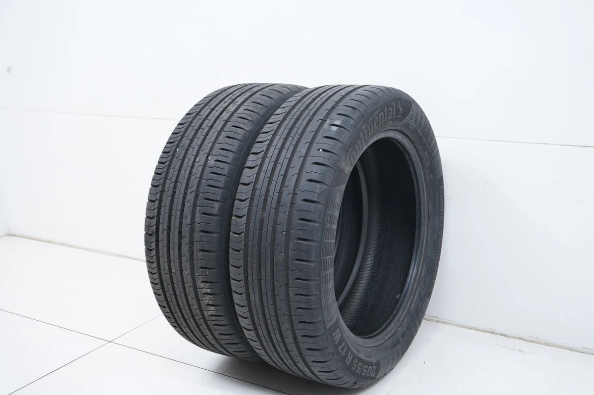 2x Summer tires 205 55 17 inch Continental DOT17 approx. 6mm MO Detailansicht 3