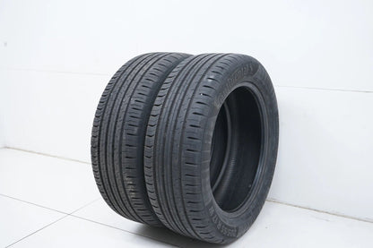 2x Summer tires 205 55 17 inch Continental DOT17 approx. 6mm MO