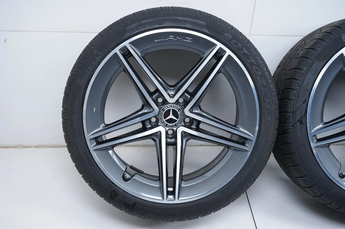 Mercedes C63 Coupe AMG W205 Winter Tires Winter Wheels 19 Inch Detailansicht 3
