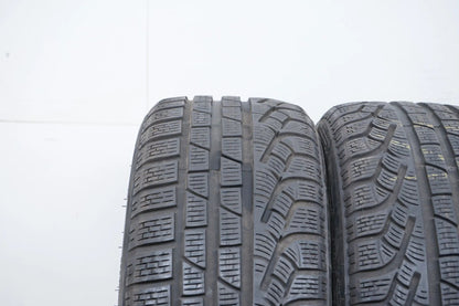 4x Winterreifen Pirelli 215 45 18 Zoll DOT18 ca.6mm MO