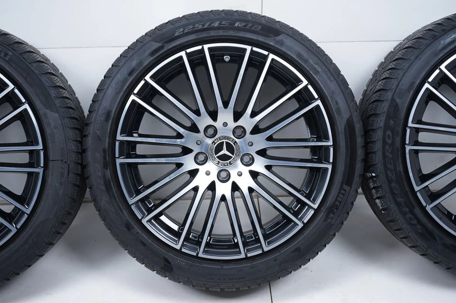 Pneus/jantes hiver 225/45/18 pouces pour Mercedes Classe C W206