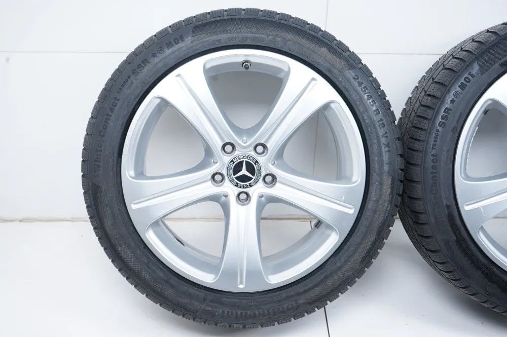Mercedes E Klasse W213 Winterräder Winterreifen 245 45 18 Zoll Detailansicht 3