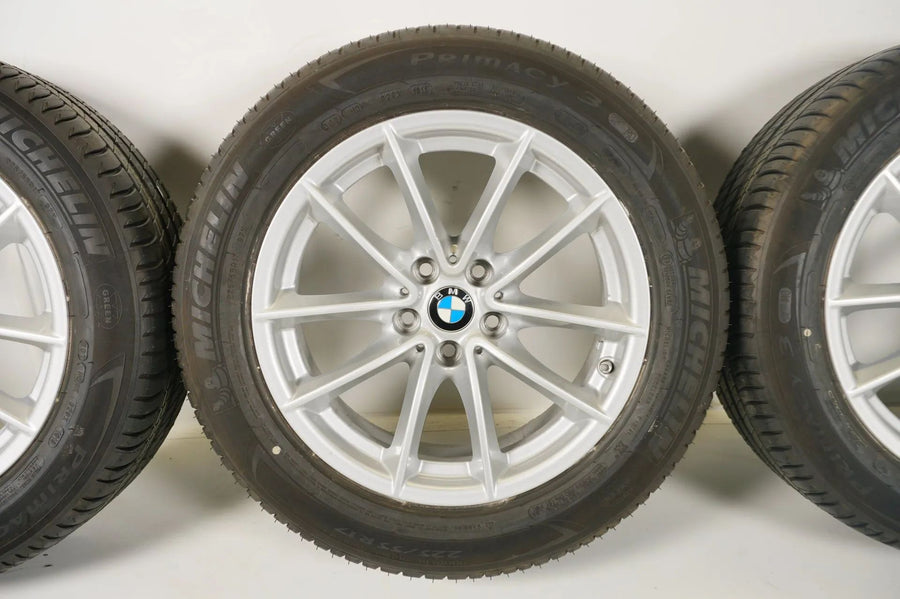 Jantes alliage d'origine BMW Série 5 G30 G31 Pneus été Roues complètes été 225 55 R17 6mm