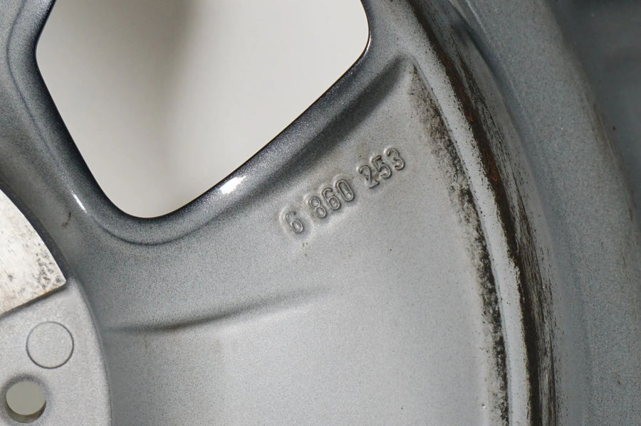 1 x hliníkový disk BMW řady 2 Active Tourer F45 F46 16 palců 472 6860253