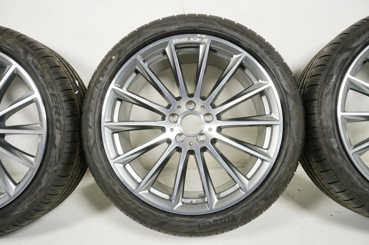Original Mercedes S-Klasse W223 V223 TOP 20 Zoll AMG Alufelgen mit neuen Winterreifen