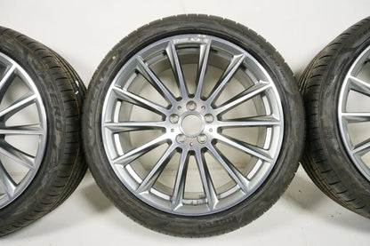 Original Mercedes S-Klasse W223 V223 TOP 20 Zoll AMG Alufelgen mit neuen Winterreifen