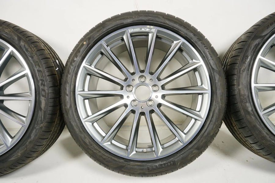 Original Mercedes S-Klasse W223 V223 TOP 20 Zoll AMG Alufelgen mit neuen Winterreifen