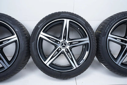 Mercedes AB Class W177 winter wheels, winter tires 225 45 18 inch