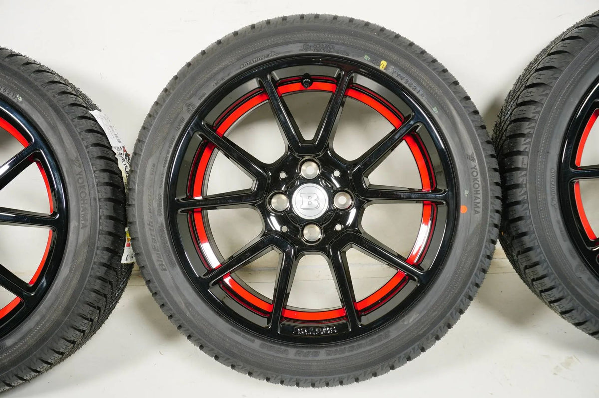 Original Smart EQ W453 453 Brabus 16 Zoll Alufelgen Winterräder Winterreifen NEU Vue détaillée 5