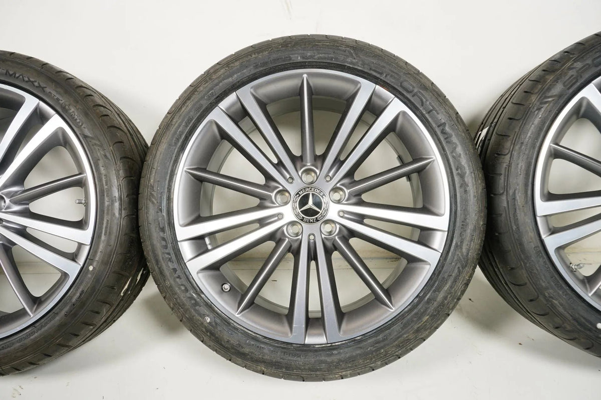 Original Mercedes CLS C257 W257 19 Zoll Alufelgen Winterräder mit neuen Winterreifen