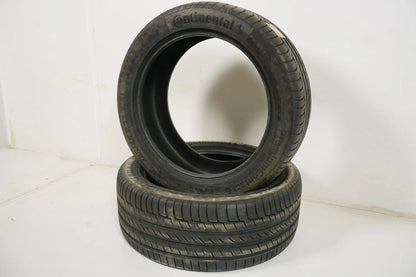 2x Continental summer tires 285 45 22 inch DOT18 approx. 6.5mm MO