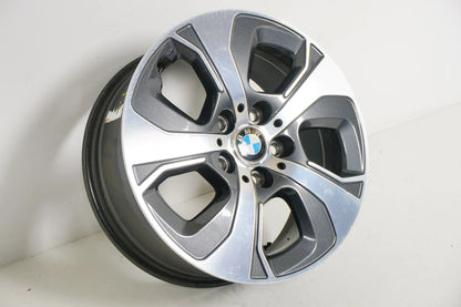 1 x hliníkový disk BMW řady 2 Active Tourer F45 F46 16 palců 472 6860253