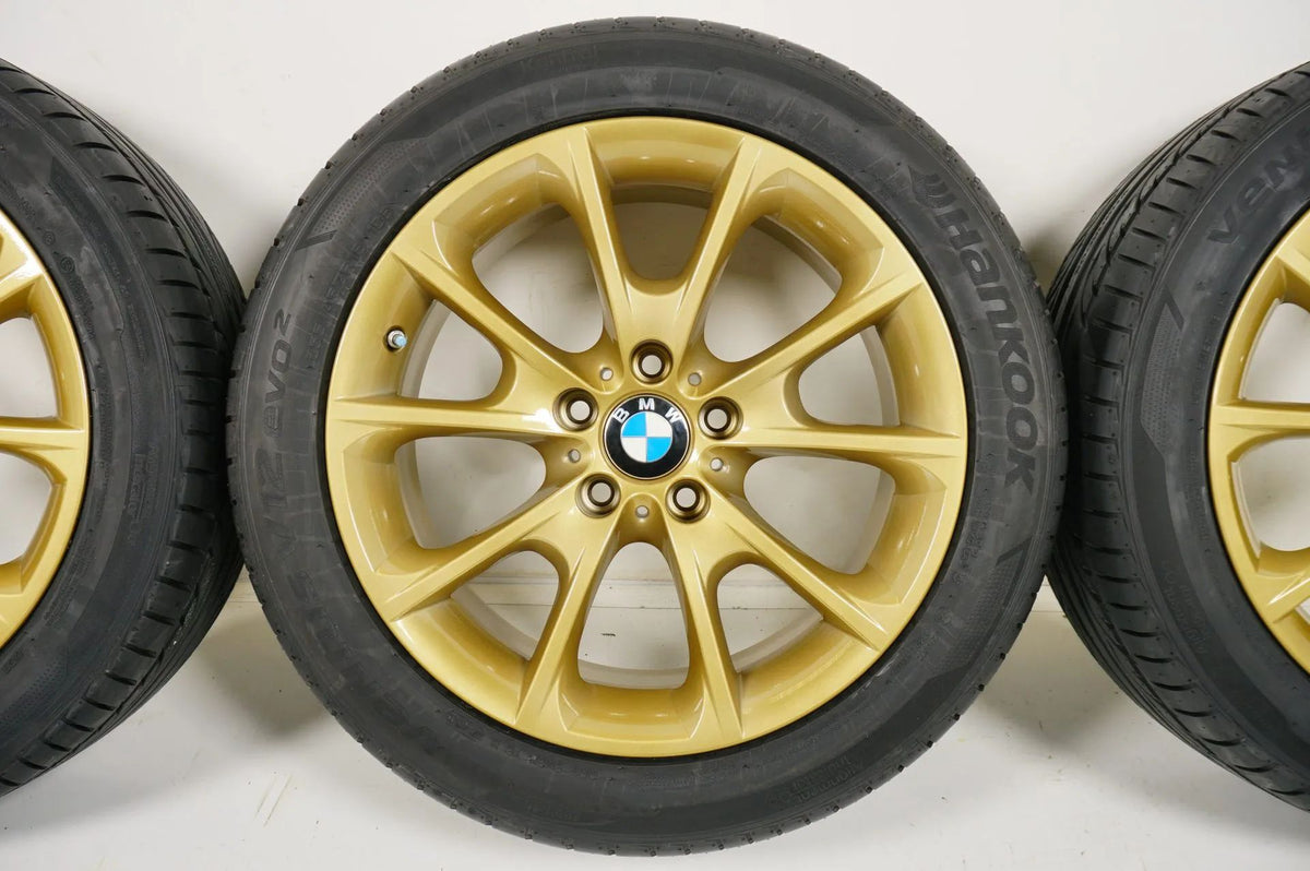 BMW 3 Series GT F34 NEW Summer Tires Summer Wheels 18 Inch Gold Detailansicht 5