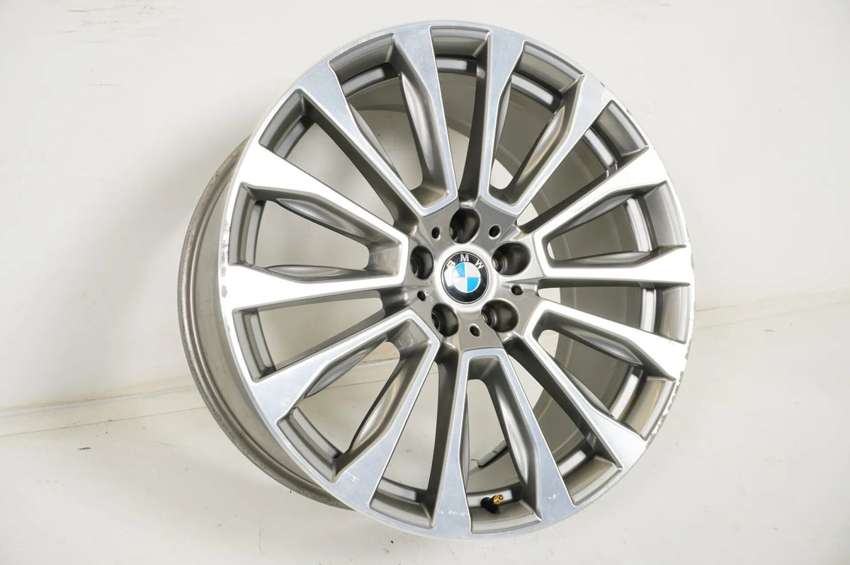 1 x BMW X3 X4 G01 G02 lichtmetalen velg 20 inch 697 6877333 9,5J Detailweergave 7