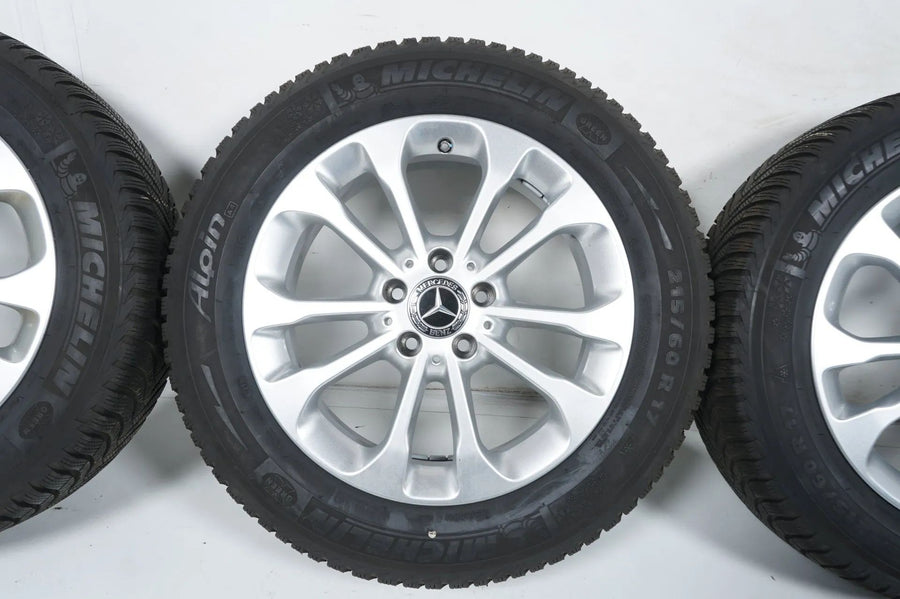 Pneus/jantes hiver Mercedes GLA W156 X156 215/60/17 pouces