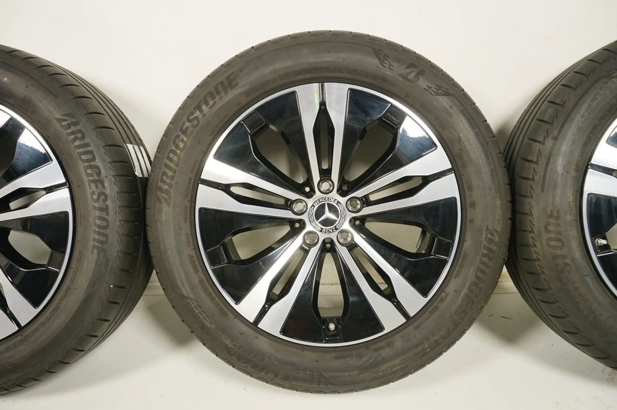 Mercedes S Klasse W223 Winterräder mit neuen Winterreifen 235 55 18 Zoll