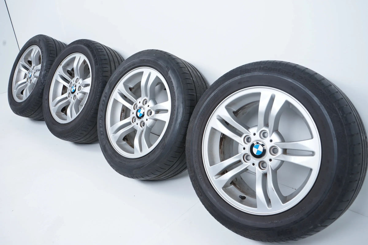 Original BMW X3 E83 Alloy Wheels Summer Tires Summer Wheels 235 55 R 17 Inch Detailansicht 7