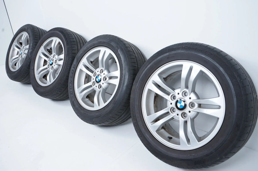 Original BMW X3 E83 Alloy Wheels Summer Tires Summer Wheels 235 55 R 17 Inch
