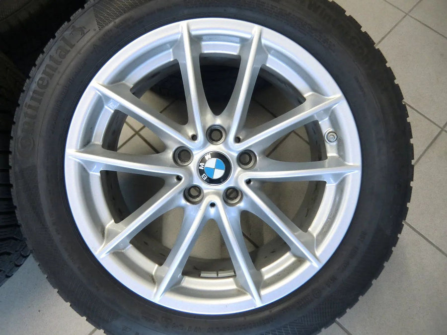 Jantes alliage d'origine BMW Série 5 G30 G31 Roues hiver Pneus hiver 225 55 R17 6mm