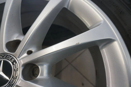 Jantes en alliage, roues complètes d'été, pneus d'été d'origine Mercedes Classe A W177 Classe B CLA