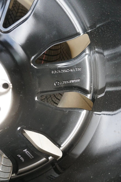 Jantes aluminium originales Mercedes EQC Roues complètes d'été Pneus d'été 235 50 255 45 R20 pouces