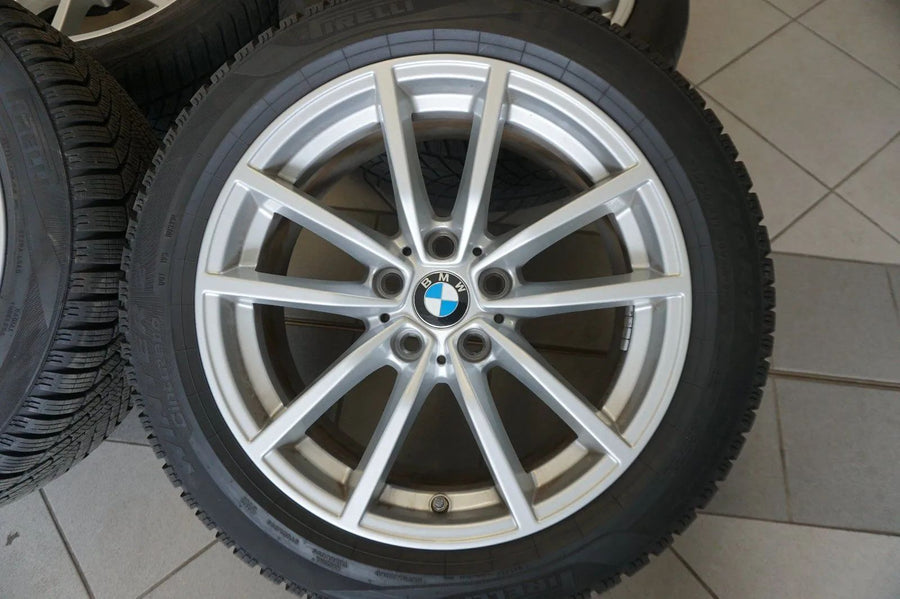 Jantes alliage d'origine BMW Série 3 Série 4 G20 G21 Roues d'hiver Pneus d'hiver 225 50 R17