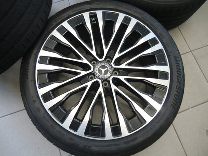 Original Mercedes S-Class W223 V223 TOP Alloy Wheels Summer Tires 255 40 R20 Inch