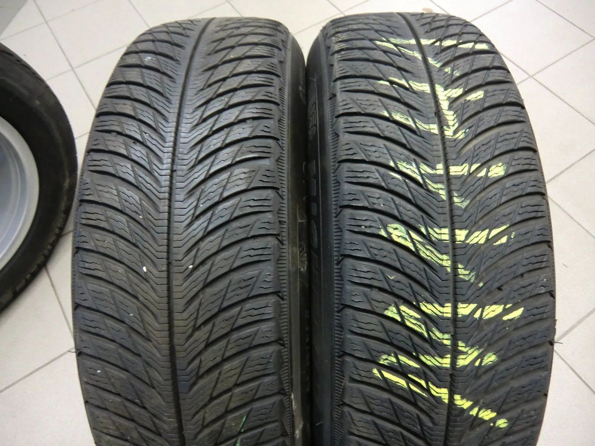Originele Mercedes GLA H247 GLB X247 lichtmetalen velgen winterwielen winterbanden 6 mm Detailweergave 10