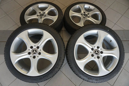 Jantes alu d'origine Mercedes Classe C W205 S205 roues complètes hiver pneus hiver 18 pouces