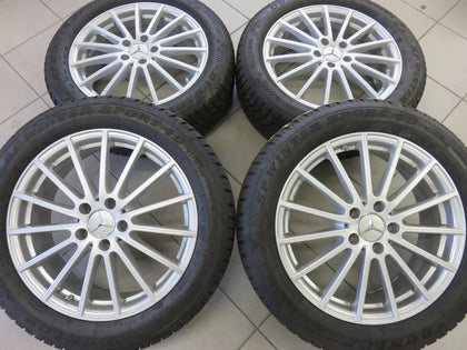 Cerchi in lega originali Mercedes GLA X156, ruote invernali, pneumatici invernali 215 55 R18 pollici 7 mm