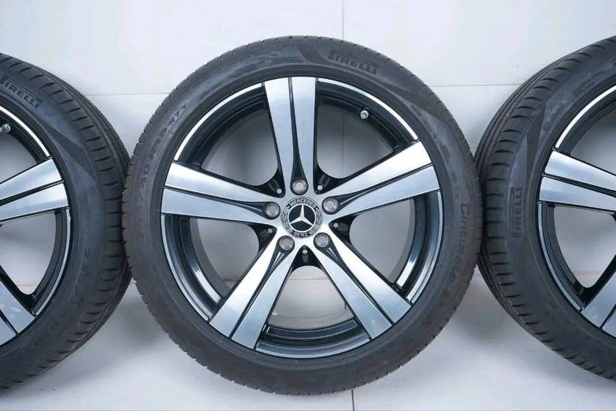 Genuine Mercedes C-Class W206 S206 TOP 18" Alloy Wheels Summer Tires