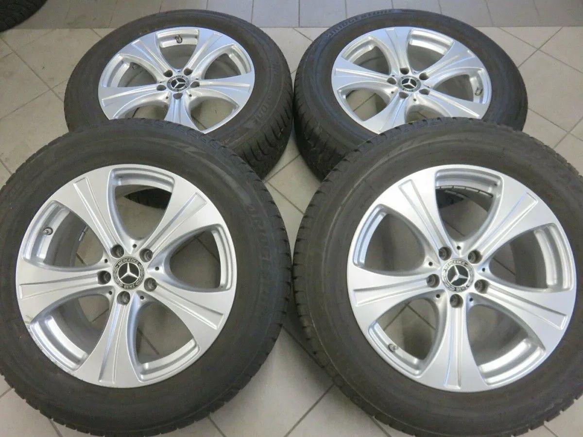 Original Mercedes GLC X253 Alufelgen Winterräder Winterreifen 235 60 R18 7mm
