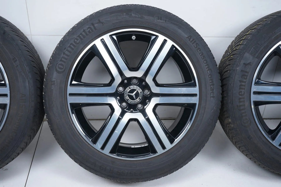 Original Mercedes GLC X253 C253 19 inch alloy wheels all-weather tires 235 55 R19